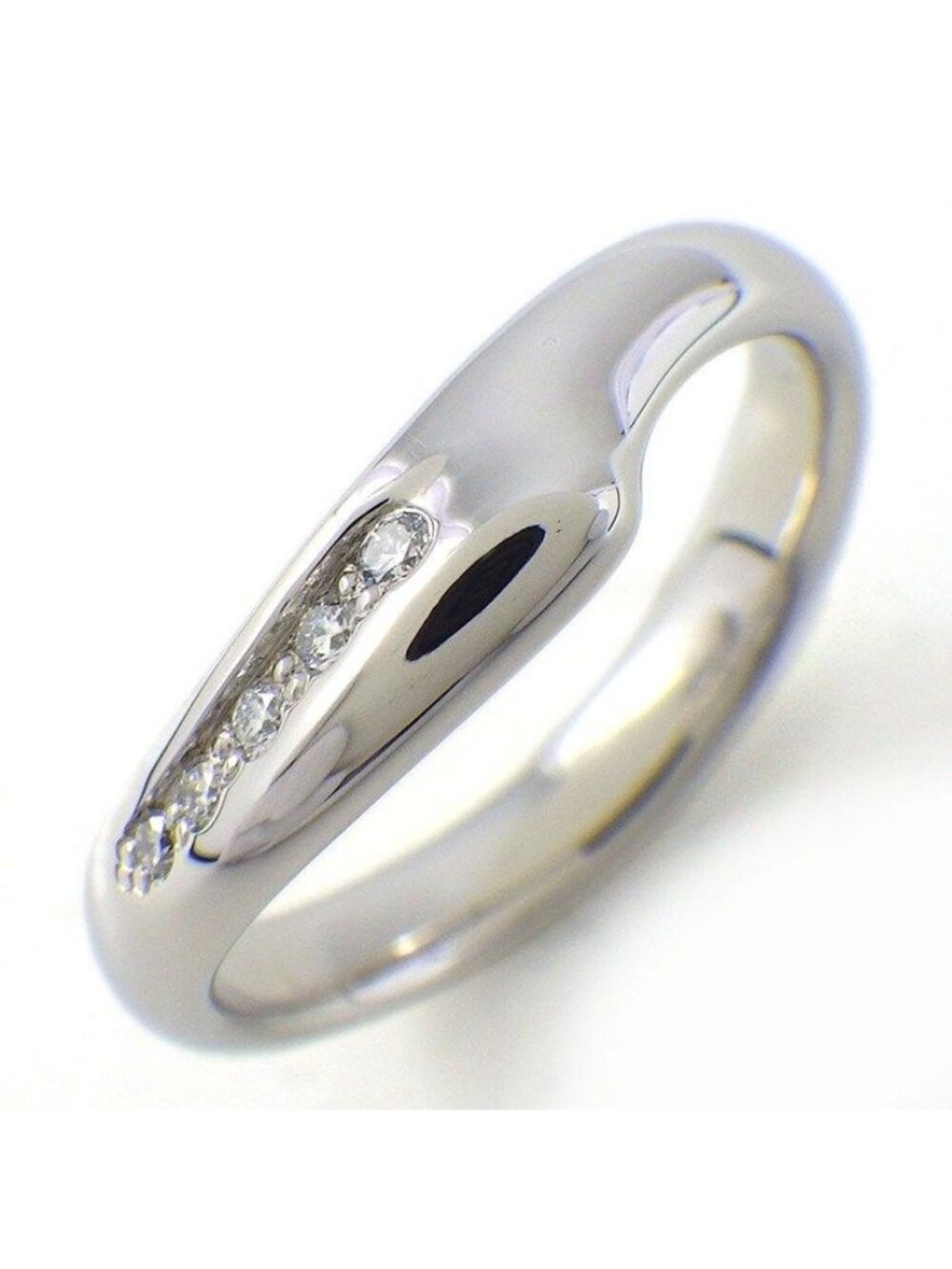 Tiffany & Co Ring Open Heart Diamond